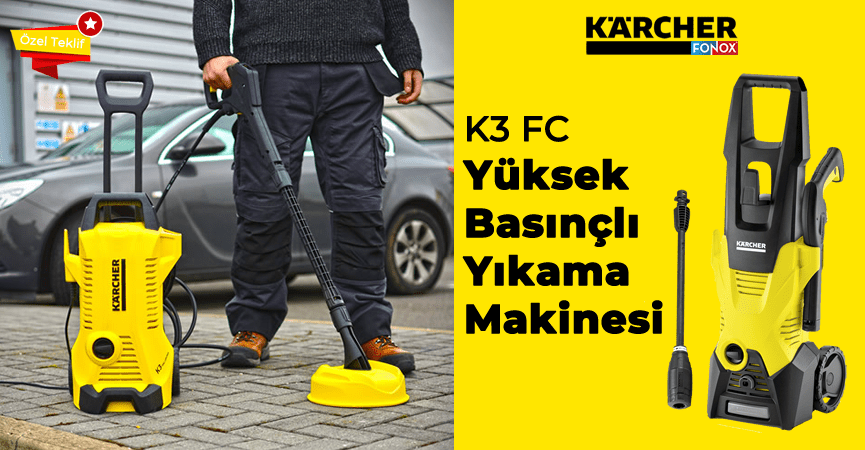 K3 Yüksek Basınçlı Yıkama Makinesi